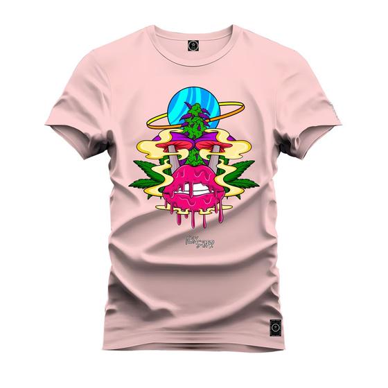 Imagem de Camiseta Estampada T-Shirt Unissex Premium Boca Derretendo