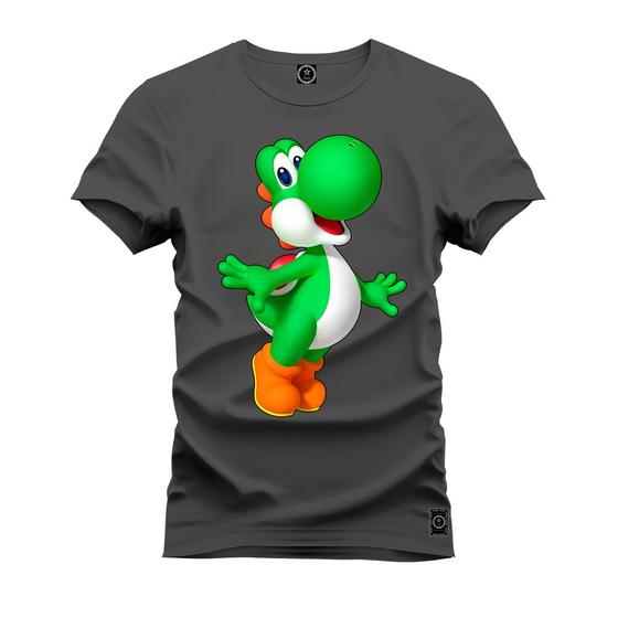 Imagem de Camiseta Estampada T-Shirt Unissex Premium Dino Verde