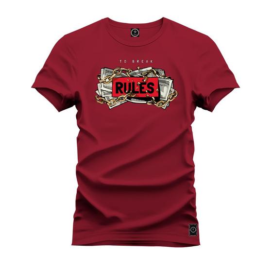 Imagem de Camiseta Estampada T-Shirt Unissex Premium Rules