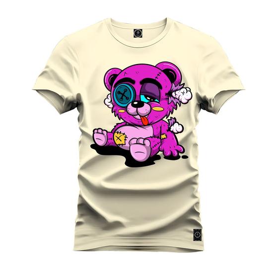 Imagem de Camiseta Estampada T-Shirt Unissex Premium Urso Amassado