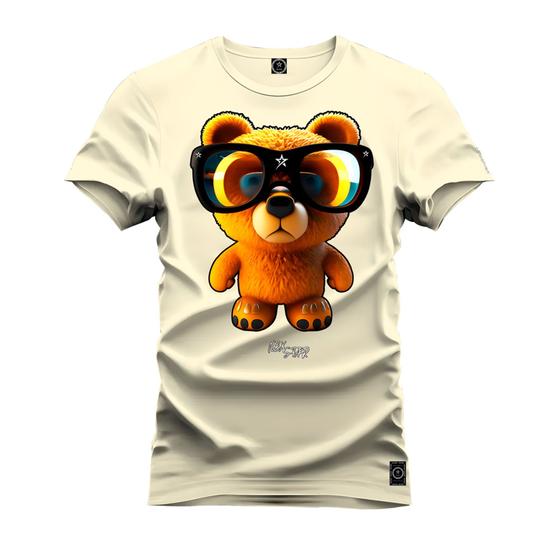 Imagem de Camiseta Estampada T-Shirt Urso Oculos