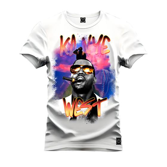 Imagem de Camiseta Estampada Tamanho Grande Plus Size Kanye West