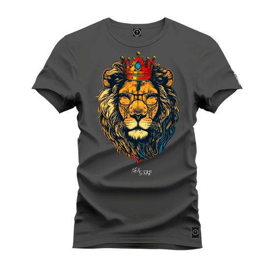 Imagem de Camiseta Estampada Tamanho Grande Plus Size King