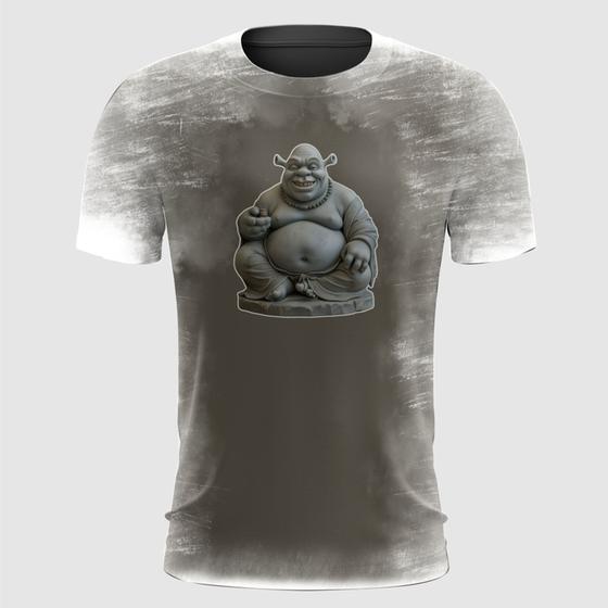 Imagem de Camiseta Estátua Buda Shrek