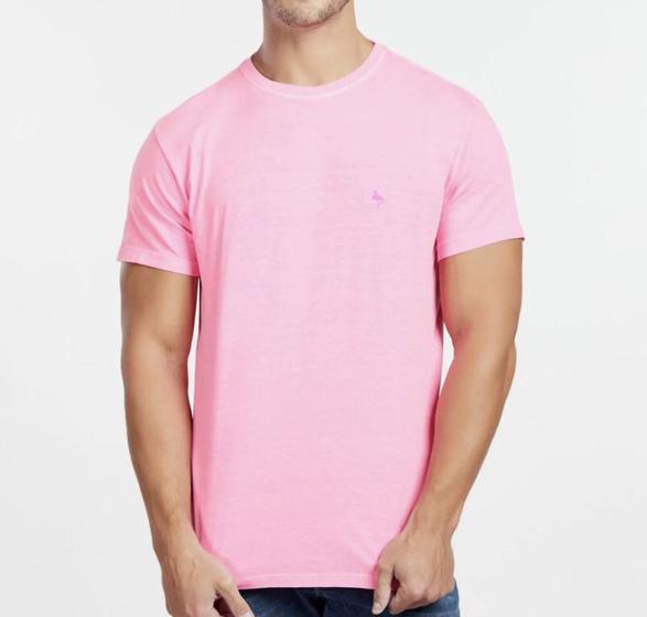 Imagem de Camiseta Estonada Rosa Neon