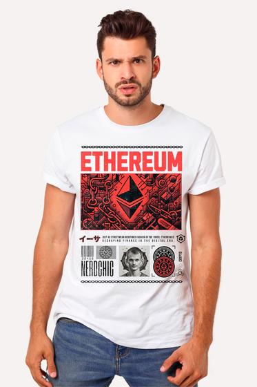 Imagem de Camiseta Ethereum - Criptomoeda