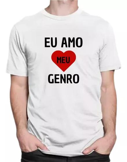 Imagem de Camiseta Eu Amo Meu Genro Unissex Camisa