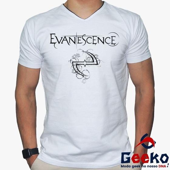 Imagem de Camiseta Evanescence 100% Algodão Rock Geeko