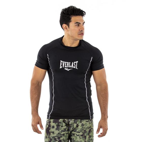 Camiseta everlast workout black - masculino Menor preço em Camiseta everlast workout black - masculino
