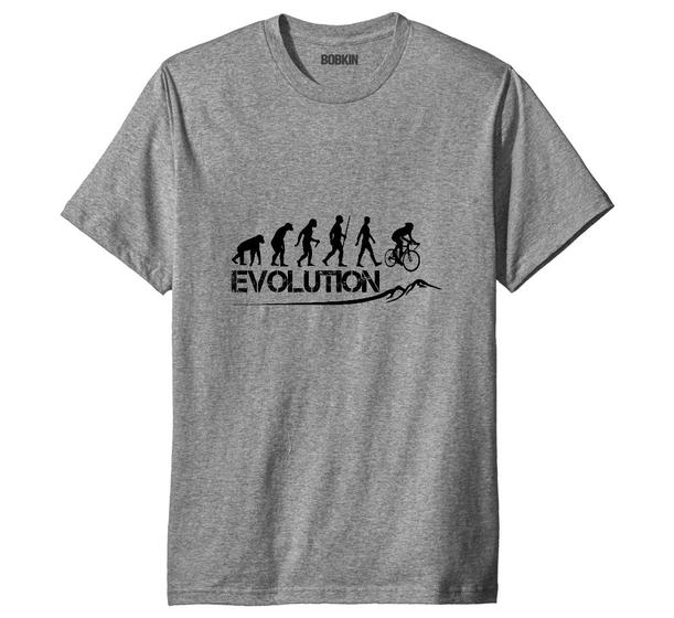 Imagem de Camiseta Evolução Do Ciclista Corrida Bike Evolution Trilha