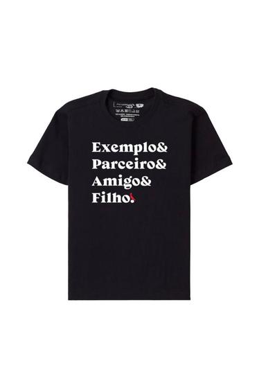 Camiseta Exemplo Parceiro Amigo Filho Reserva Mini