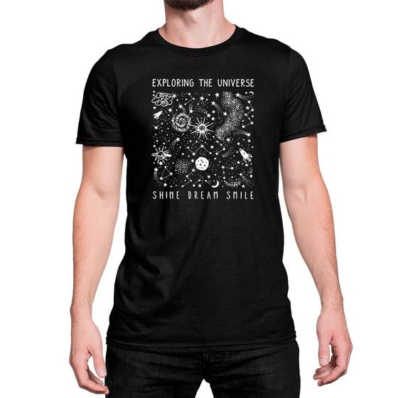Imagem de Camiseta Exploring The Universe Shine Dream Smile