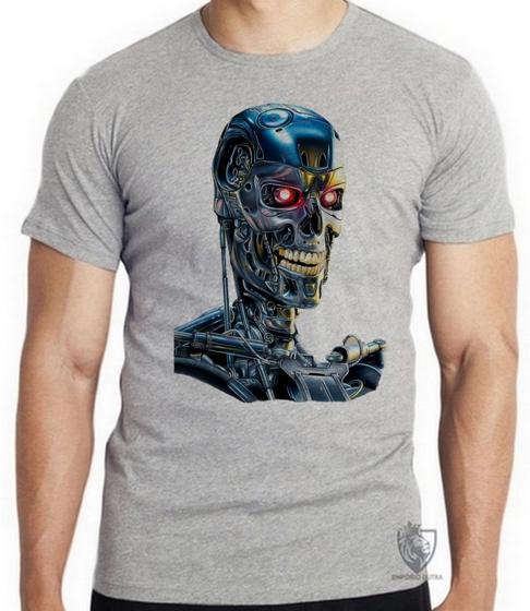 Imagem de Camiseta Exterminador do Futuro T800 Blusa criança infantil juvenil adulto camisa tamanhos