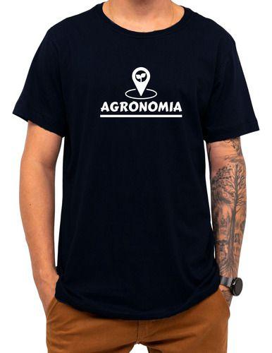 Imagem de Camiseta Faculdade Agronomia Curso Universidade 100% Algodão
