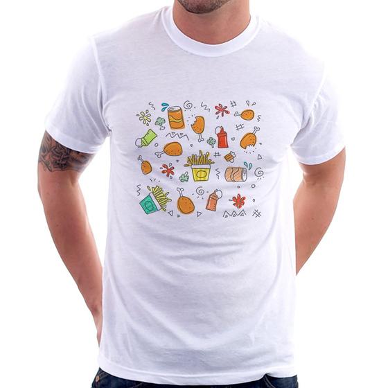 Imagem de Camiseta Fast Food - Foca na Moda