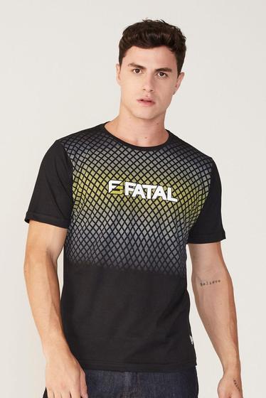 Imagem de Camiseta Fatal Estampada Preta