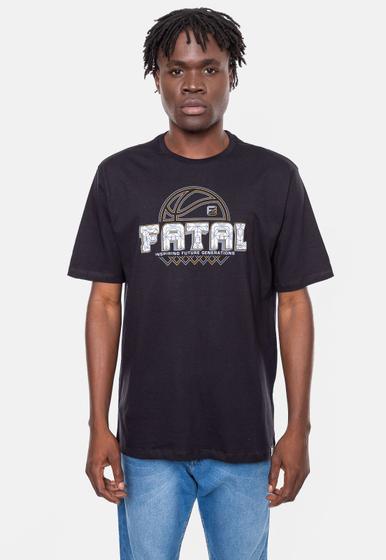Imagem de Camiseta Fatal Masculina Estampada Preta
