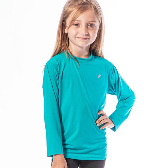 Imagem de Camiseta Fator Proteção Comfort Infantil UV 50+ Poliamida M/L 04125