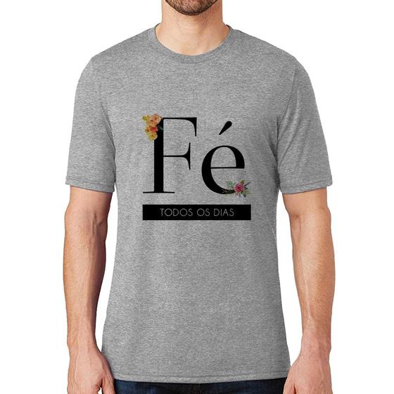 Imagem de Camiseta Fé todos os dias - Foca na Moda