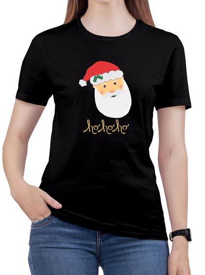Imagem de Camiseta Feliz Natal 100% Algodão Tshirt Feminina Barato E4 Camiseta Cristã 100% Algodão T-shirt Feminina Gospel Exodo