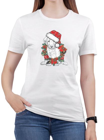 Imagem de Camiseta Feliz Natal 100% Algodão Tshirt Feminina Camiseta Cristã 100% Algodão T-shirt Feminina Gospel Exodo