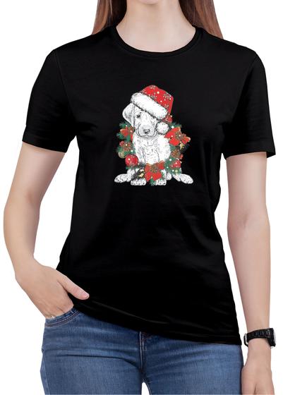 Imagem de Camiseta Feliz Natal 100% Algodão Tshirt Feminina Camiseta Cristã 100% Algodão T-shirt Feminina Gospel Exodo