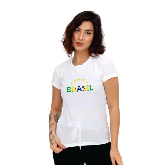 Imagem de Camiseta Feminina Academia Copa Brasil Techmalhas DFTFEMBREST3