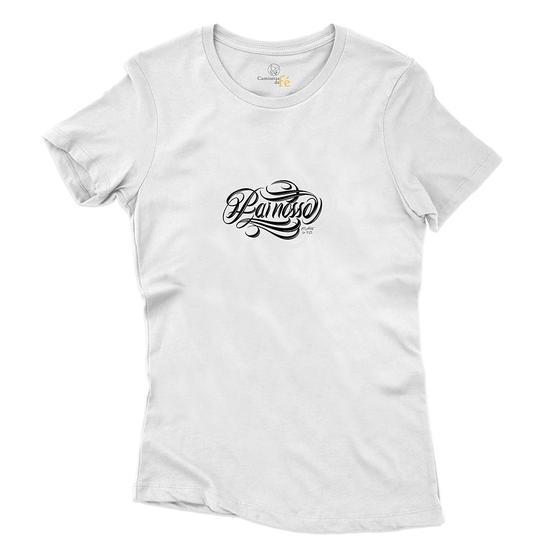 Imagem de Camiseta Feminina Algodao Frase Pai Nosso Os Escolhidos Oração Fé Cristã Yeshua
