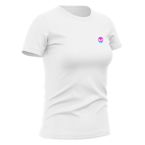 Imagem de Camiseta Feminina Babylook de Algodão Gola Redonda Estilo Casual Confortavel Estampada