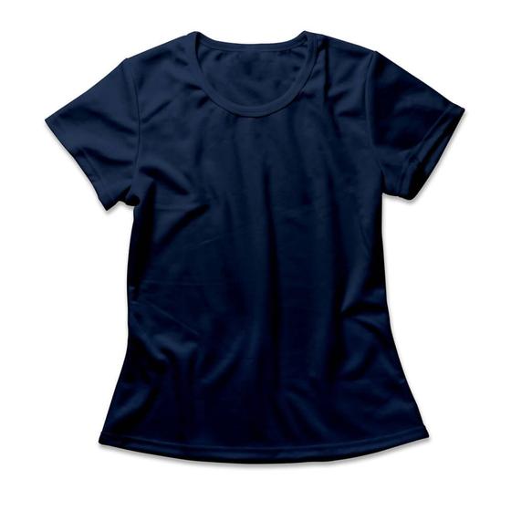 Imagem de Camiseta Feminina Básica Azul Marinho