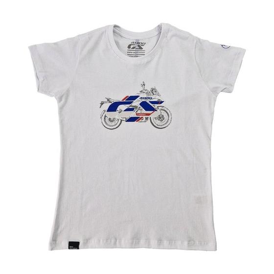 Imagem de Camiseta Feminina BMW Motorrad R1300 GS Trophy Branca