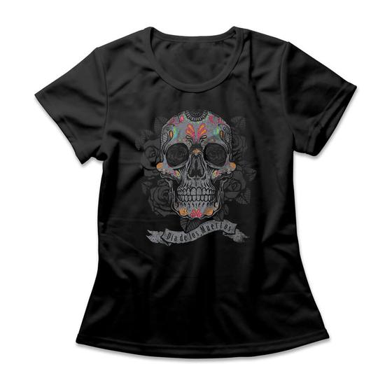 Imagem de Camiseta Feminina Caveira Mexicana