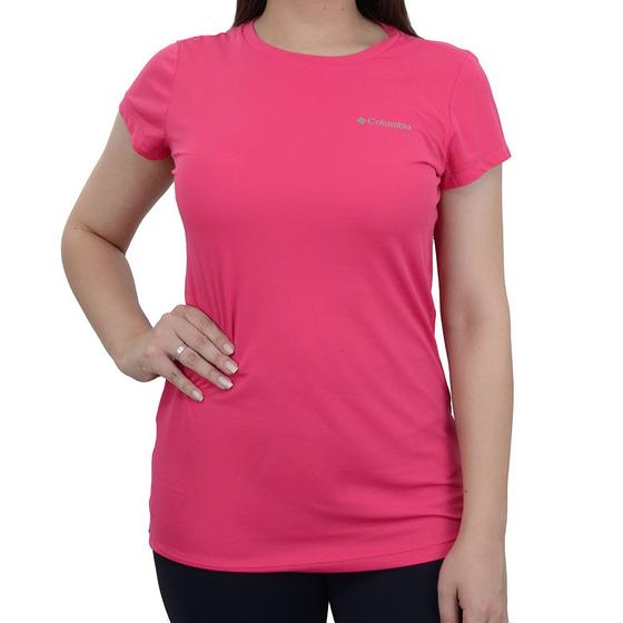 Imagem de Camiseta Feminina Columbia MC Neblina Rosa - 3204