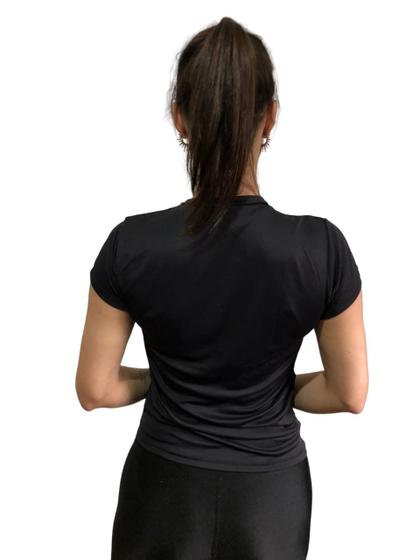 Imagem de Camiseta Feminina Dry Fit Academia Treino Proteção uv