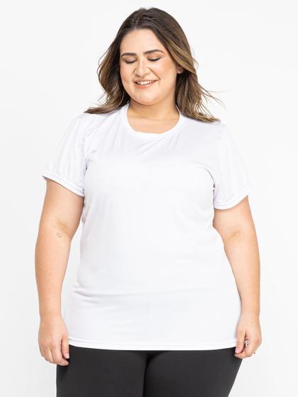 Imagem de Camiseta Feminina Dry Fit Plus Size