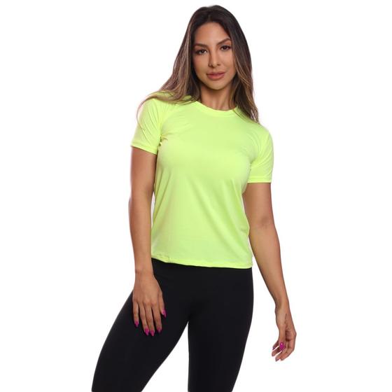 Imagem de Camiseta Feminina Dry Proteção Solar Uv Térmica