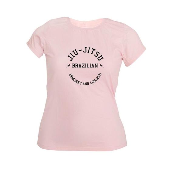 Imagem de Camiseta Feminina Estampa Jitsu Arm Lock Confortável Casual