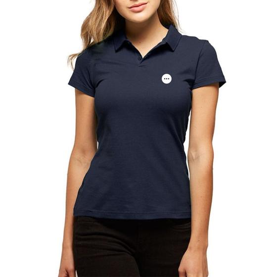 Imagem de Camiseta Feminina Gola Polo - Modelo Essential