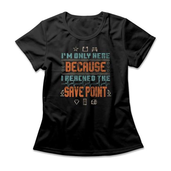 Imagem de Camiseta Feminina I Reached The Save Point
