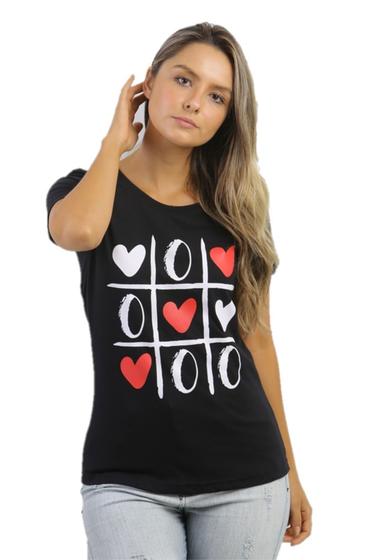 Imagem de Camiseta Feminina Kit com 3