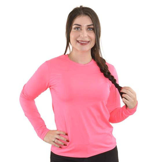 Imagem de Camiseta Feminina Manga Longa UV Selene