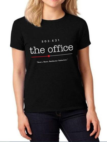 Imagem de Camiseta Feminina Momentos Favoritos” - The Office - Baby Look