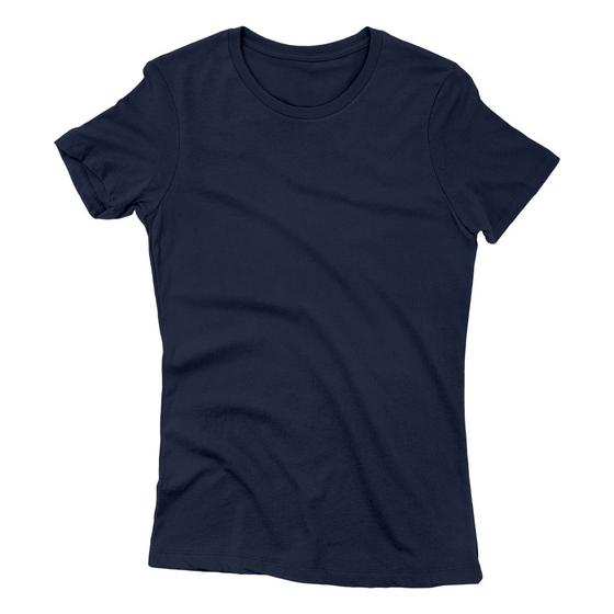 Imagem de Camiseta Feminina Poliéster Básica Camisa Blusa Treino Academia Esporte