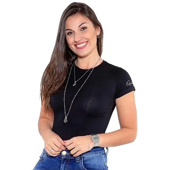 Imagem de Camiseta Feminina Revanche Básica Baby Look Várias Cores