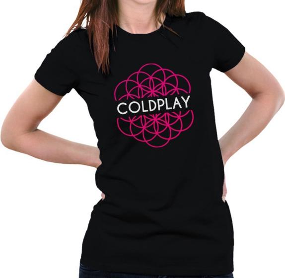 Imagem de Camiseta Feminina Show Coldplay Tour Music Of The Spheres 6 - Baby Look!