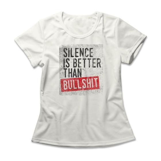 Imagem de Camiseta Feminina Silence Is Better