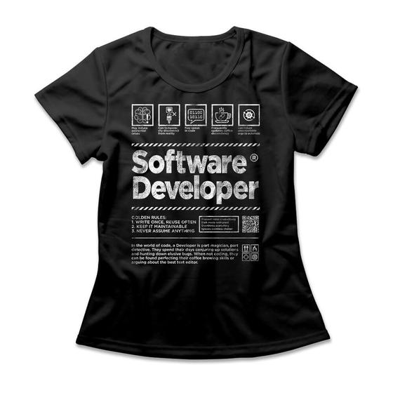 Imagem de Camiseta Feminina Software Developer