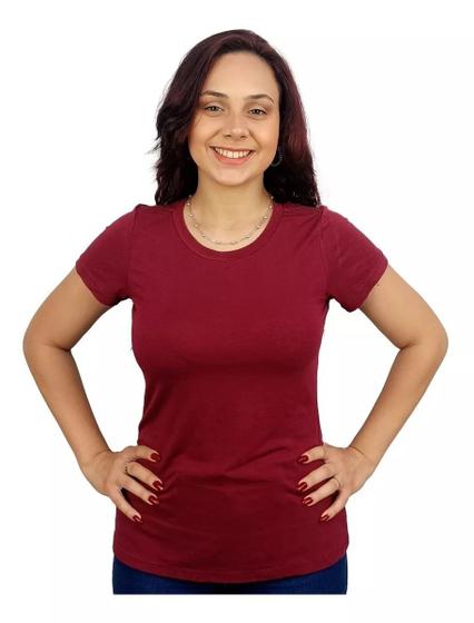 Imagem de Camiseta Feminina T-shirt Blusa Tapa Bumbum Várias Cores