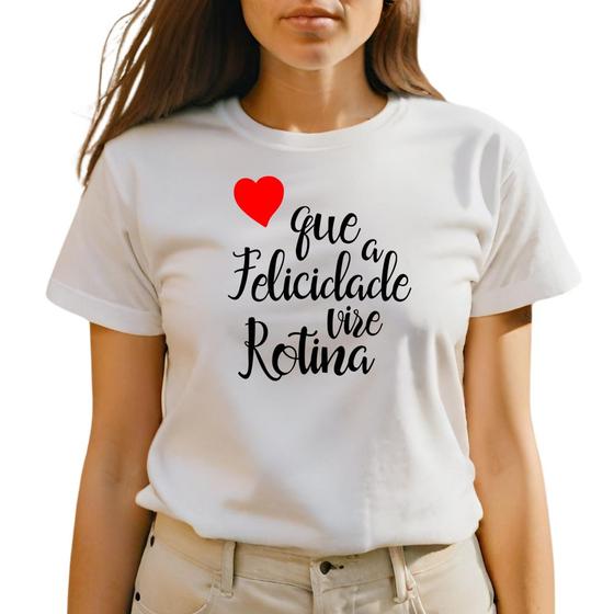 Imagem de Camiseta Feminina T-shirt Estampada Frase Motivacional Blusinha GuGi