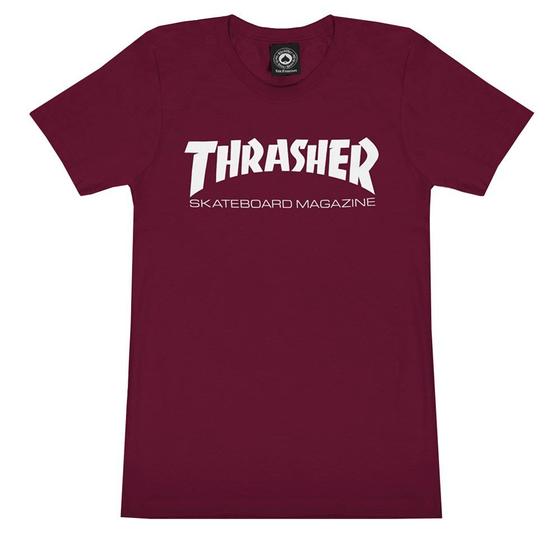 Imagem de Camiseta Feminina Thrasher Skate Vermelha